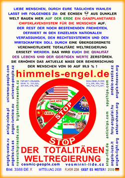 Stop der totalitren Weltregierung