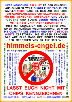 Lasst Euch nicht mit Chips kennzeichnen