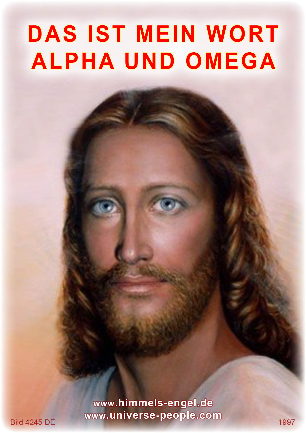 DAS IST MEIN WORT ALPHA UND OMEGA